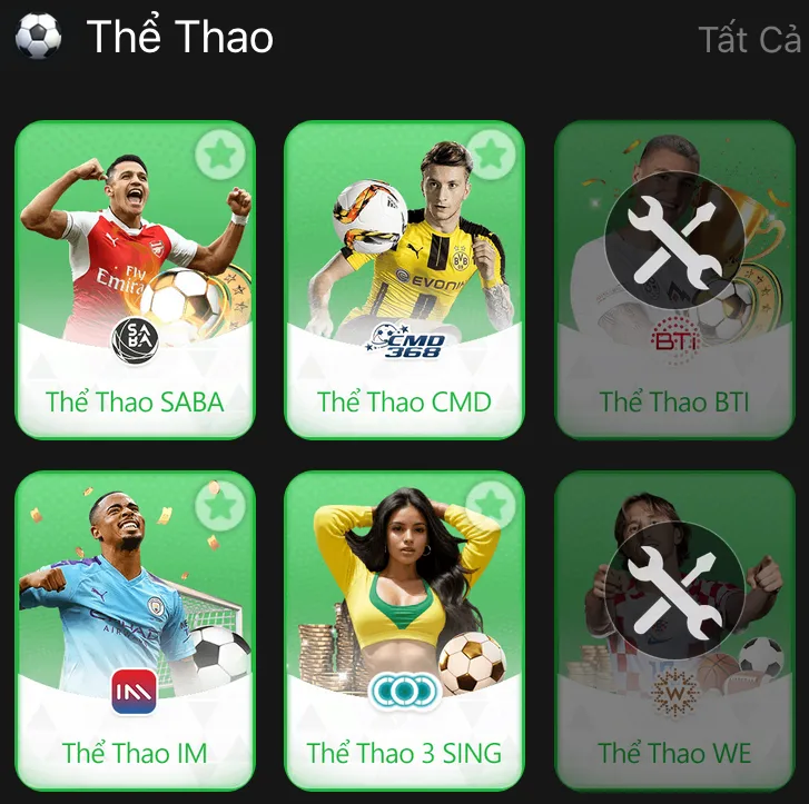listGameSports