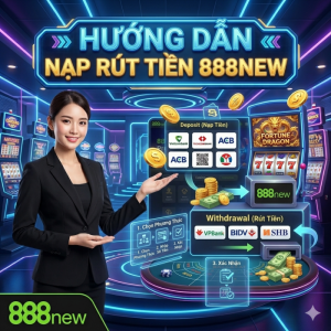 Hướng dẫn nạp rút tiền 888new nhanh chóng an toàn