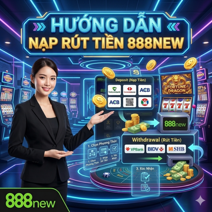 Hướng dẫn nạp rút tiền 888new nhanh chóng an toàn